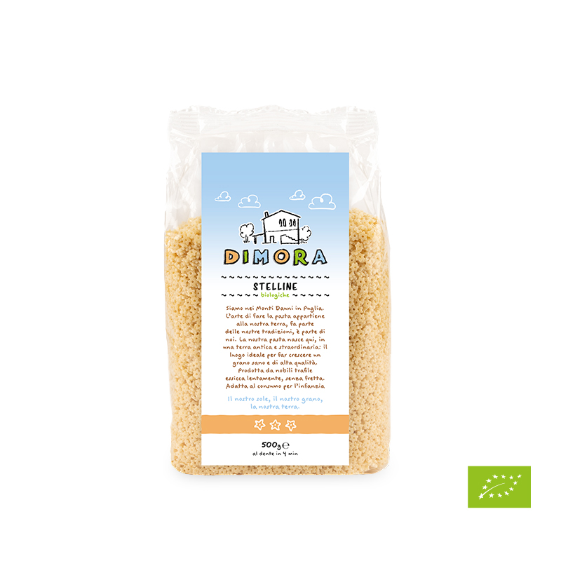 Pastina per bambini biologica